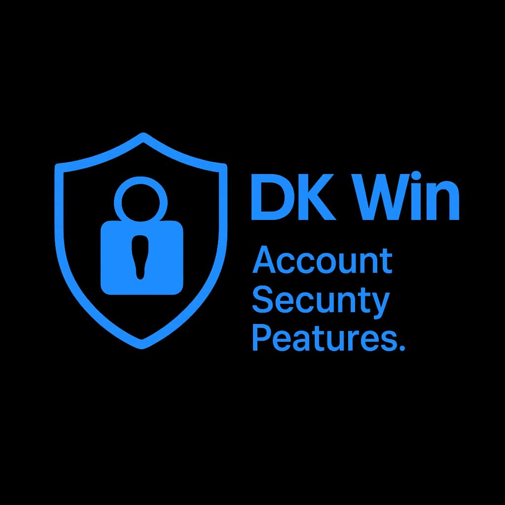 Icon representing DK Win Account Security Features in a professional style.