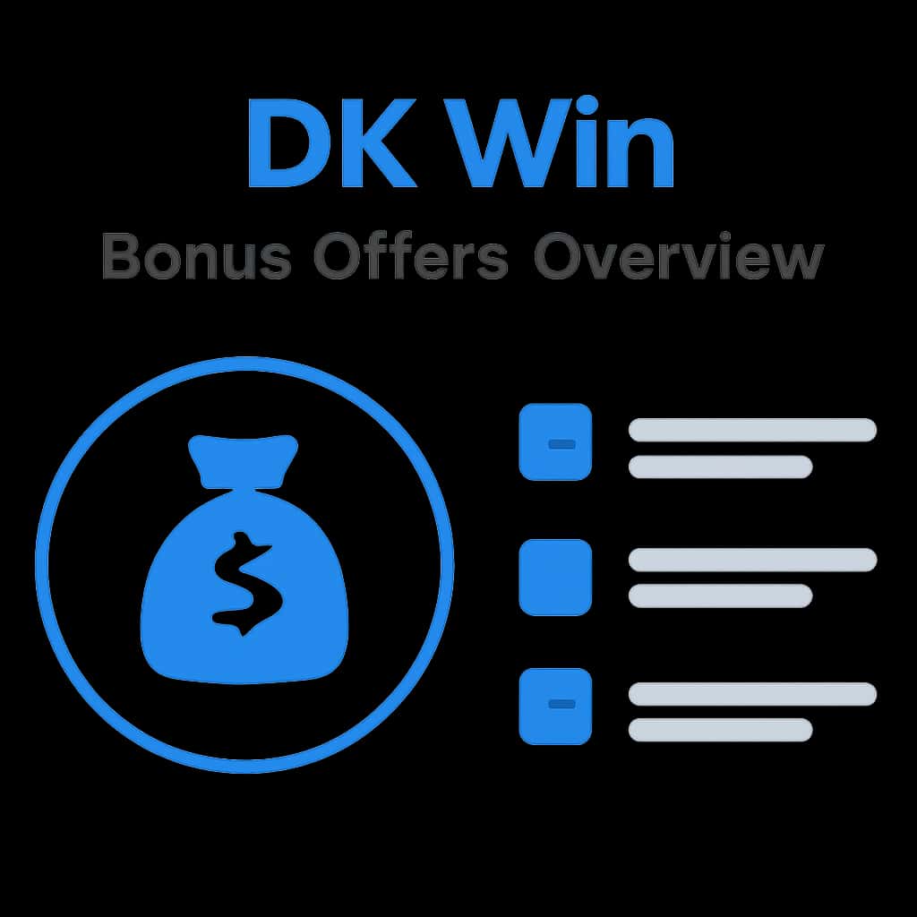 Illustration detailing DK Win Bonus Offers Overview for educational purposes.