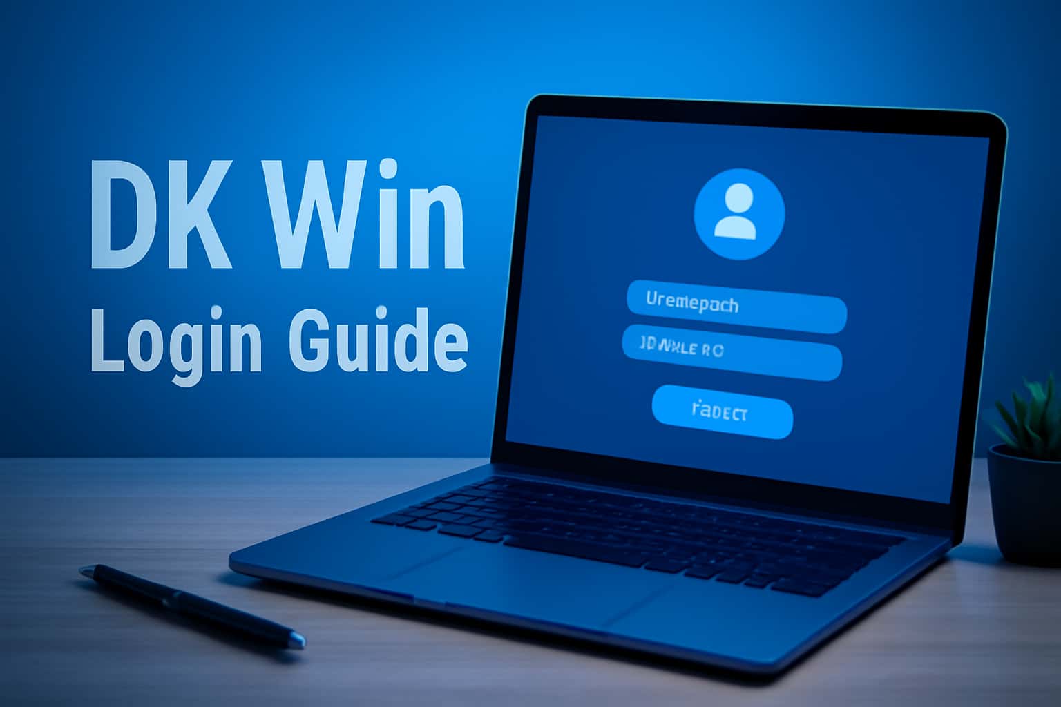 An informational graphic about DK Win Login Guide.