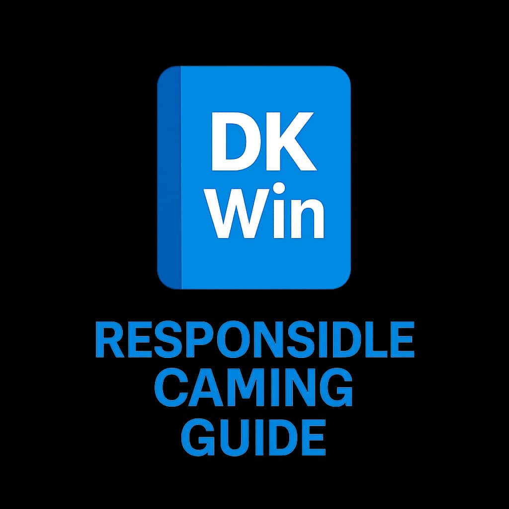 An icon representing the DK Win Responsible Gaming Guide with a professional design.