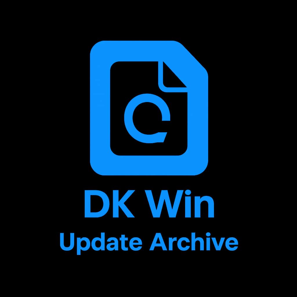 Icon representing the DK Win Update Archive.