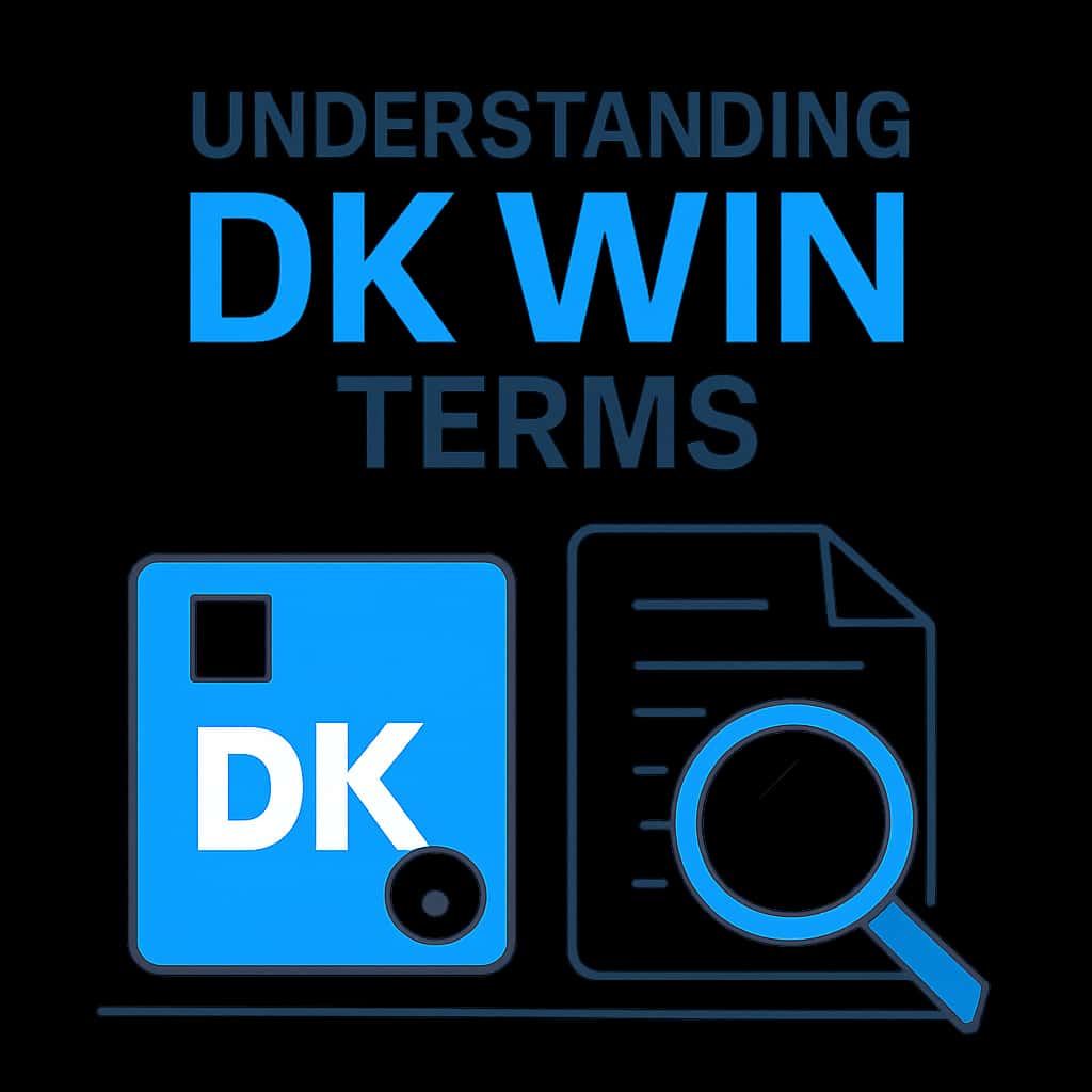 An educational diagram illustrating DK Win Terms.