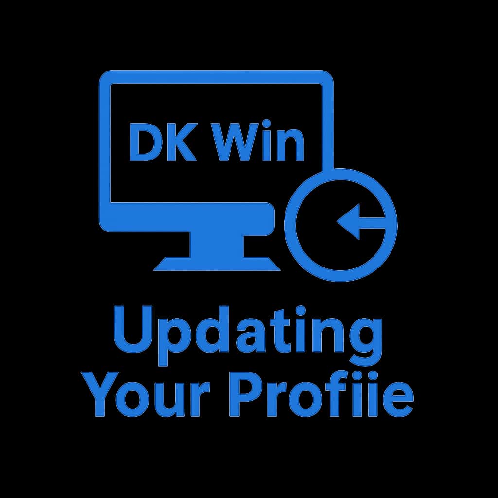 An icon illustrating the concept of updating a DK Win profile.